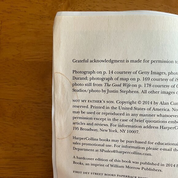 Not My Father's Son: A Memoir by Alan Cumming - Picture 7 of 10